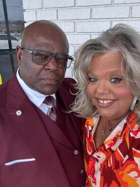 Darrell with his wife